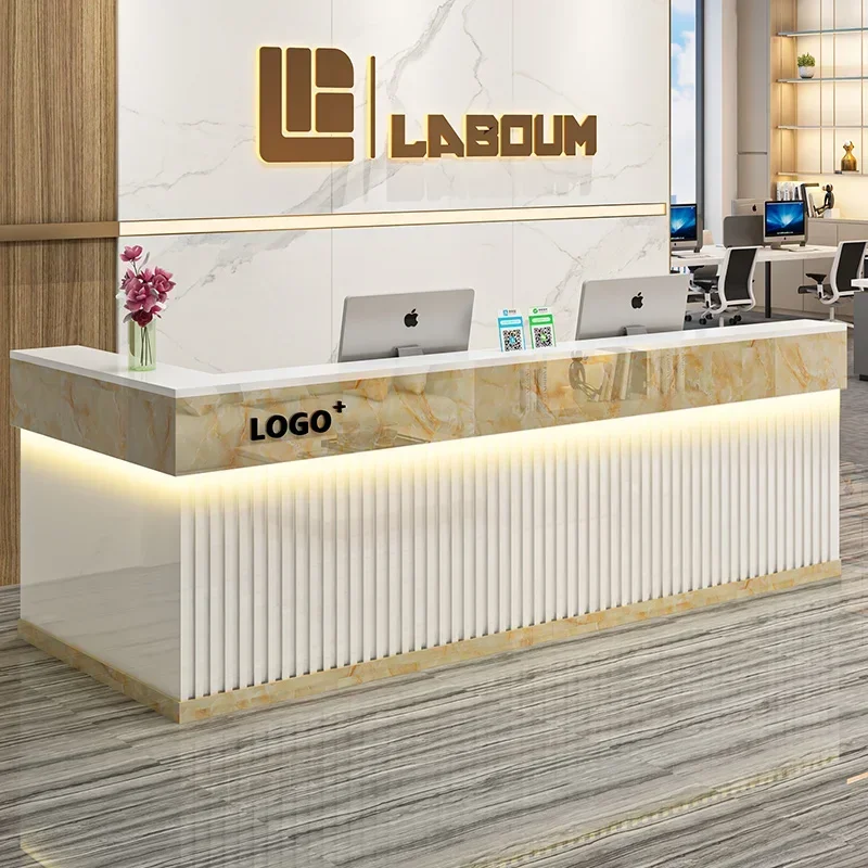 Office Furniture Bali - مكتب استقبال عصري للصالونات، مكتب استقبال