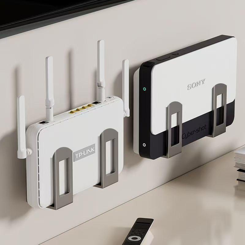 Wall Organizer Pocket - قطعتان من صناديق تخزين أجهزة الراوتر