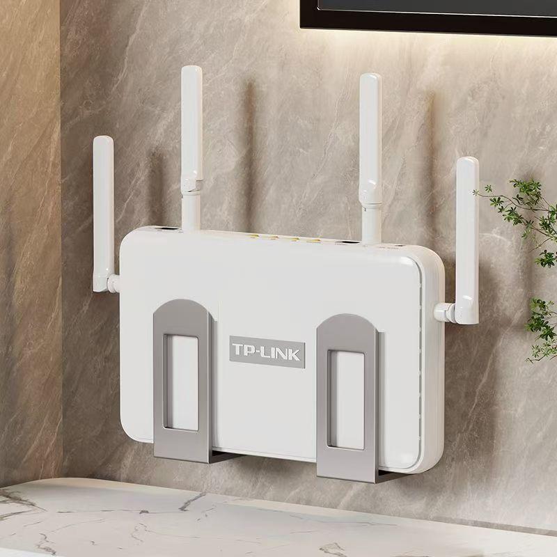 Wall Organizer Pocket - قطعتان من صندوق تخزين الراوتر المثبت