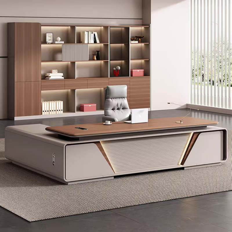 Xh Office Furniture - مكتب تنفيذي فاخر وعصري بسيط وعالي