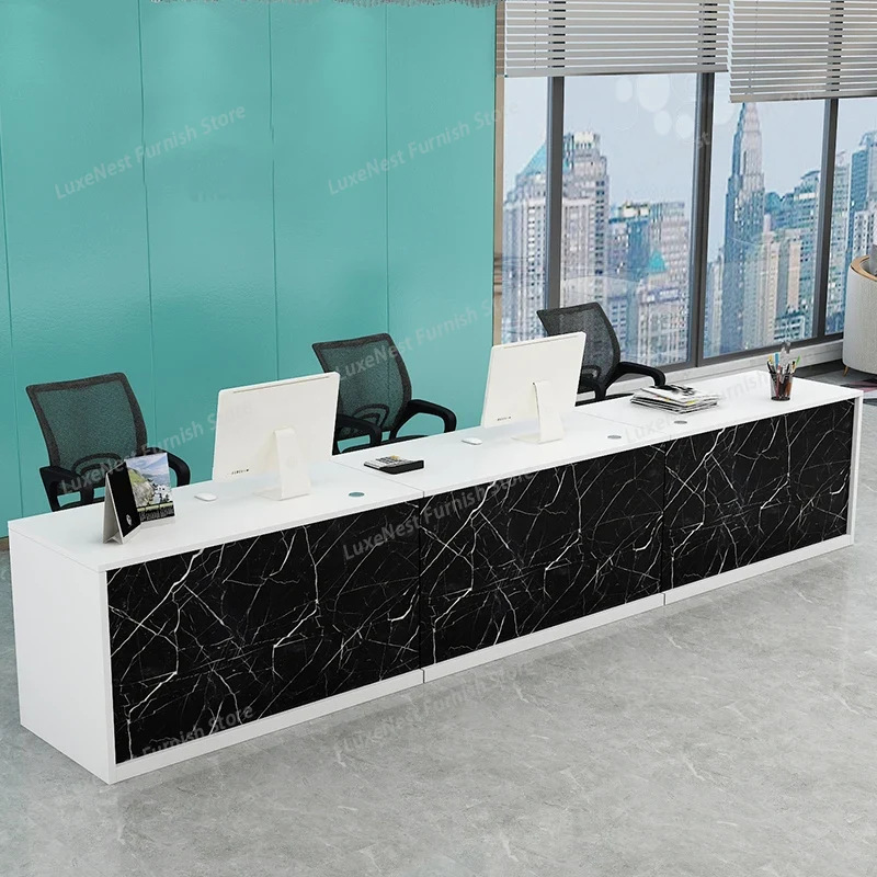 Office Furniture Bali - مكاتب استقبال صالونات التجميل بتصميم نورديك،