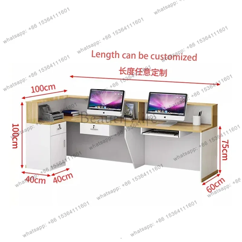 منضدة استقبال فاخرة بتصميم عتي - مراجعة Office Furniture Bali وسعره
