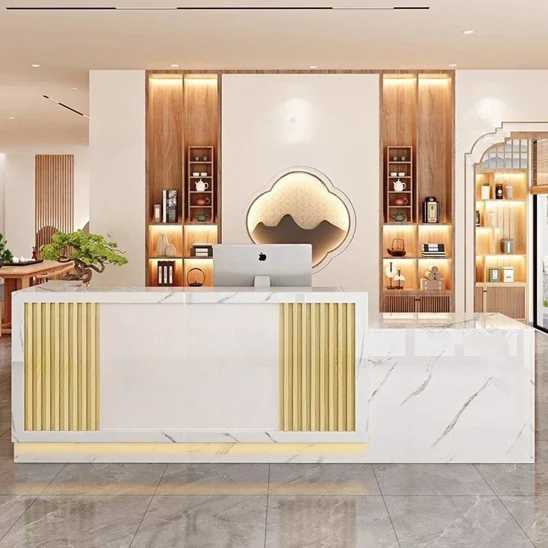 مكاتب استقبال صالون المنصة مكت - مراجعة Office Furniture Bali وسعره