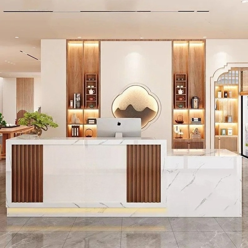 مكاتب استقبال صالون المنصة مكت - مراجعة Office Furniture Bali وسعره
