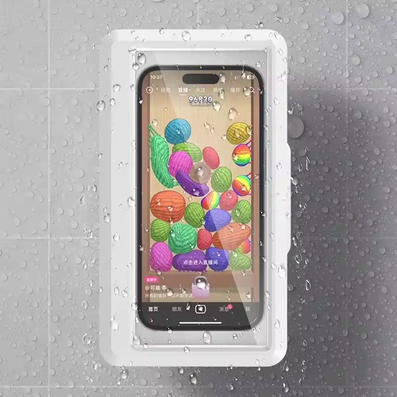 حامل هاتف مقاوم للماء للحمام،  - مراجعة Wall Organizer Pocket وسعره