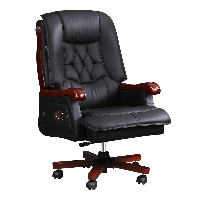 كرسي جلدي من طبقة جلد البقر ال - مراجعة Office Furniture First وسعره