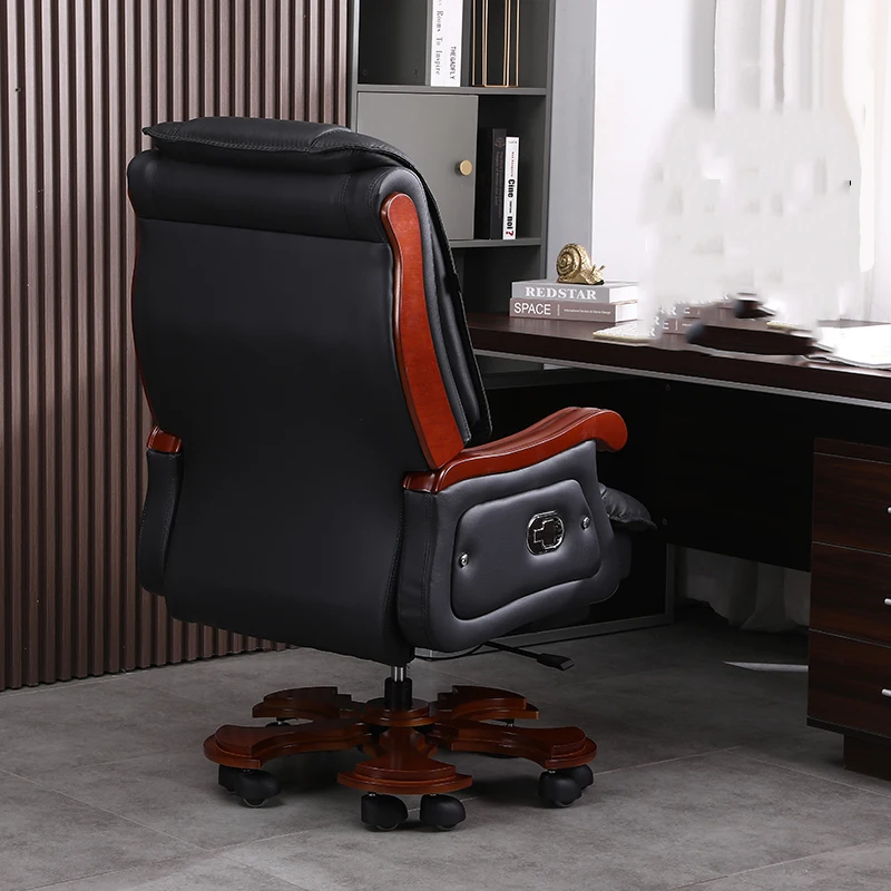 كرسي جلدي من طبقة جلد البقر ال - مراجعة Office Furniture First وسعره