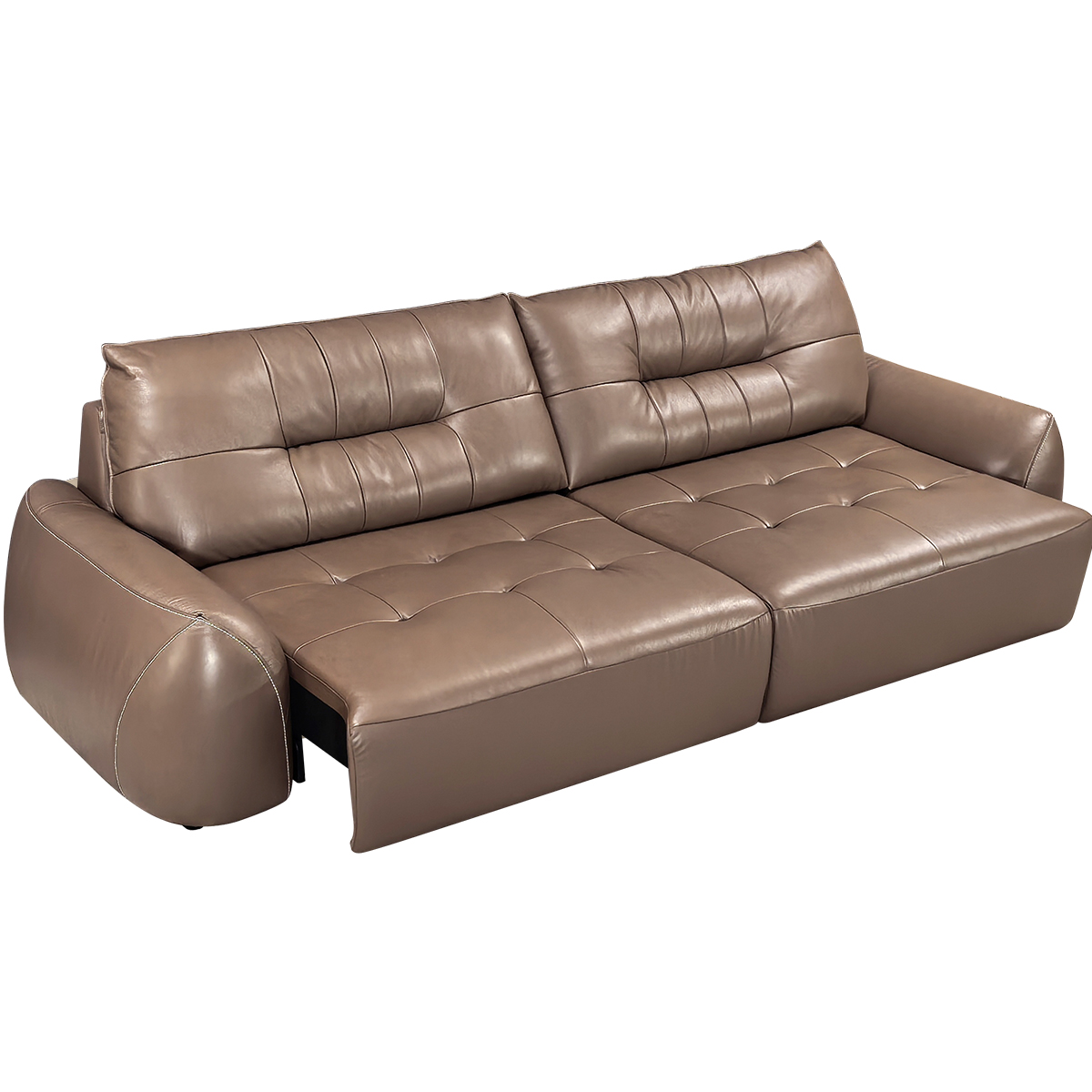 أريكة جلدية فاخرة لغرفة المعيش - مراجعة Office Furniture First وسعره