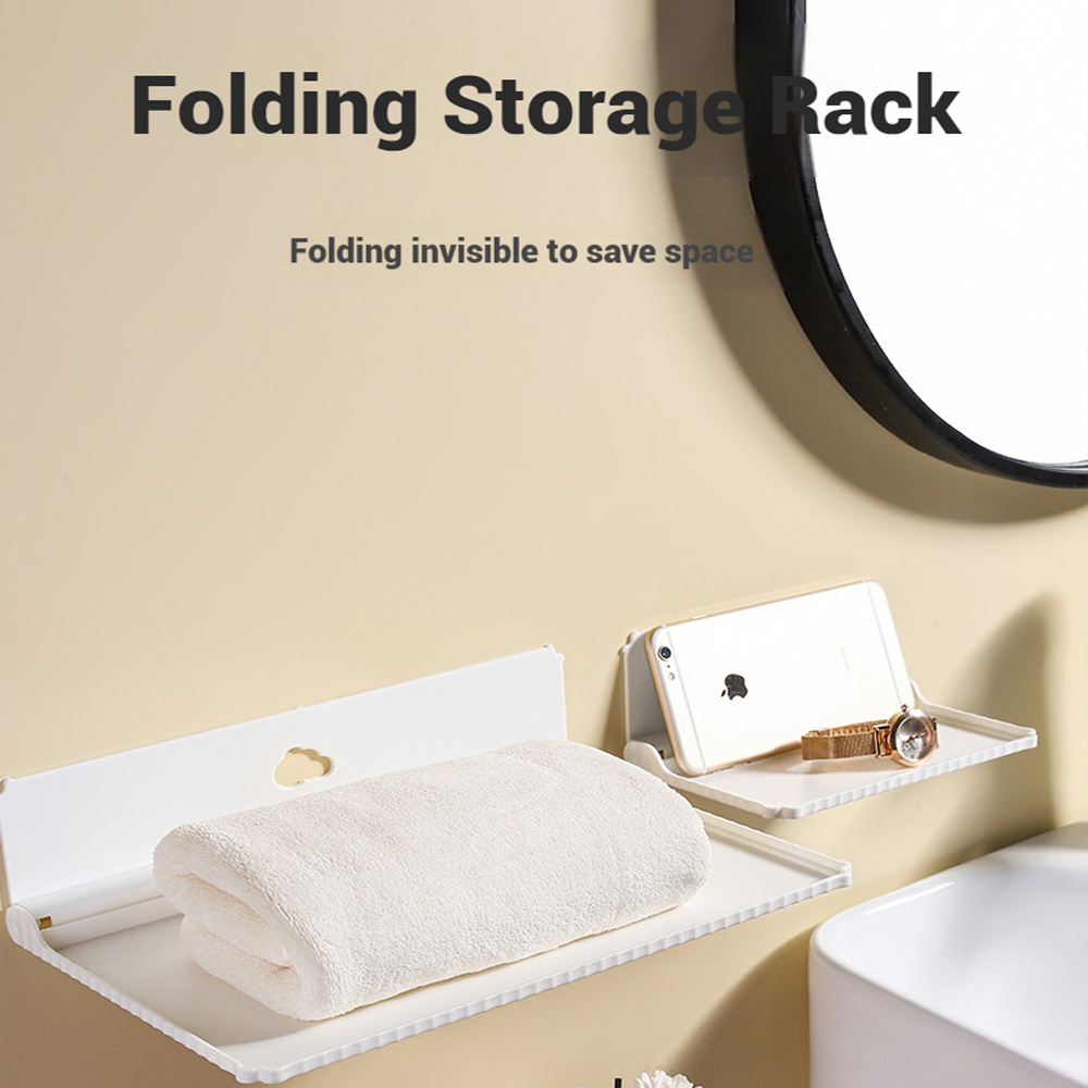 رف تخزين قابل للطي يثبت على ال - مراجعة Wall Organizer Pocket وسعره
